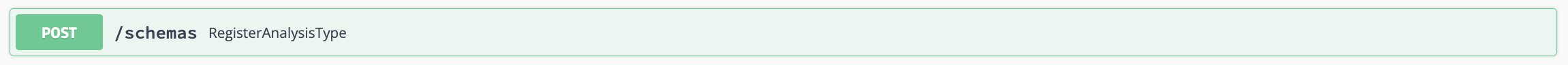 register new schema Entity